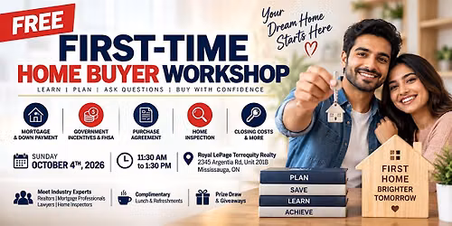 FREE First-Time Home Buyer Workshop | Complete Home Buying Guide