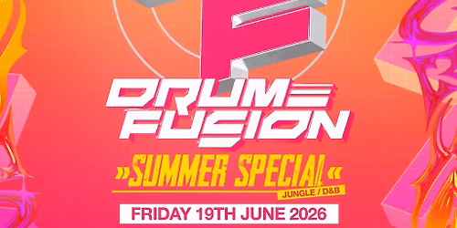 Drum Fusion Summer Special: DNB \/ Jungle Rave