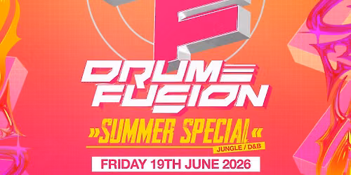 Drum Fusion Summer Special: DNB \/ Jungle Rave