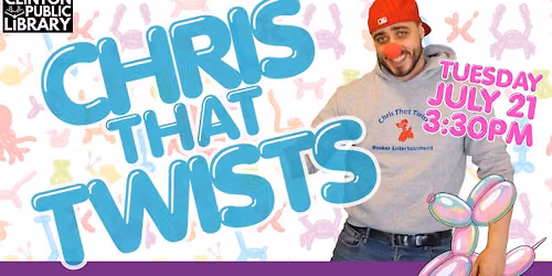 Chris That Twists at the Clinton Public Library