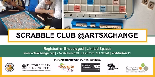 Scrabble Club @ArtsXchange