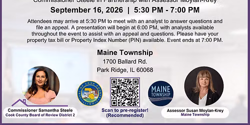 Board of Review Property Tax Appeal Seminar