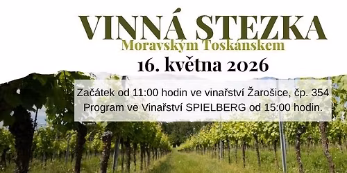 Vinn\u00e1 Stezka Moravsk\u00fdm Tosk\u00e1nskem 2026