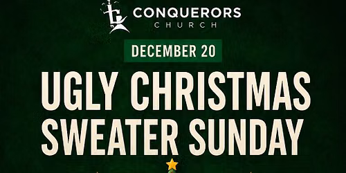 Wear your ugly Christmas Swearer 