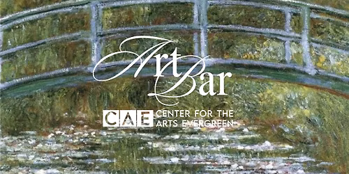 Art Bar: Monet\u2019s Bridge Over a Pond of Water Lilies