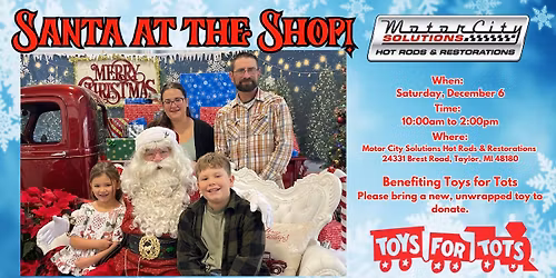 Santa Comes to Motor City Solutions!