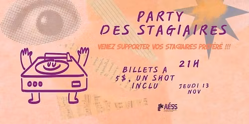 Party de salarisation de tous les stages 