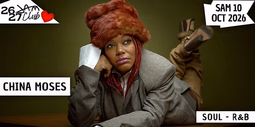 CHINA MOSES (Soul - R&B) au JAM
