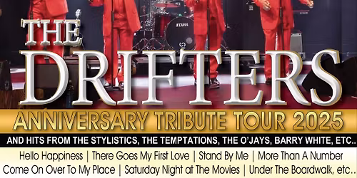 The Drifters Irish tour in Cavan
