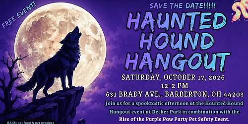 Haunted Hound Hangout: Rise of the Purple Paw Party