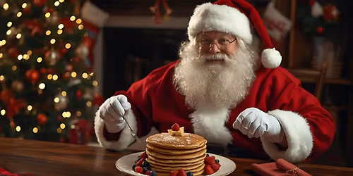 Pancakes with Santa