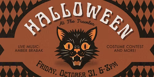 Halloween Pop Up at The Traveler \ud83d\udc08\u200d\u2b1b\u2728