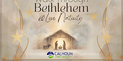 CFBC Walk Through Bethlehem & Live Nativity