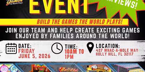HIRING EVENT - Bob's Space Racers
