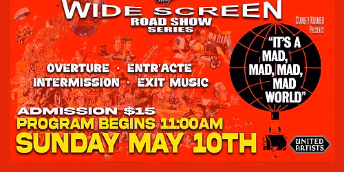IT'S A MAD, MAD, MAD, MAD WORLD- Wide Screen Roadshow Series