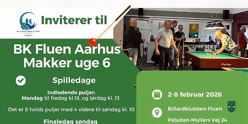 BK Fluen makkerturnering uge 6