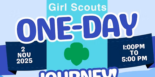 Girl Scouts One-Day Journey 11\/2