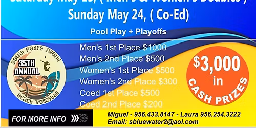 Memorial Weekend Spike & Splash - Coco Beach