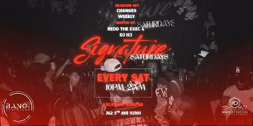 Signature Saturdays