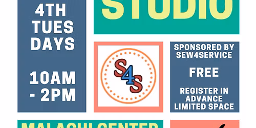 Free Sewing and Crocheting Open Studio