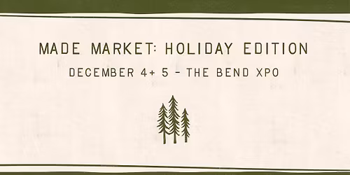 Made Market: Holiday Edition 2026