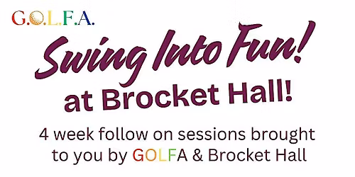 Follow on sessions from This Girl Can - Intro to Golf at Brocket Hall