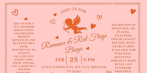 Romance & Red Flags Bingo \ud83d\udc96\ud83d\udea9