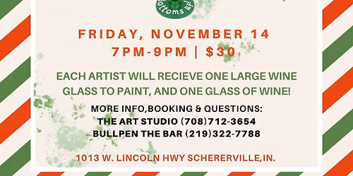 Bullpen's Santa Paint Night!