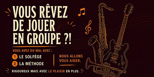 Repensez votre apprentissage musical : r\u00e9union d'information gratuite
