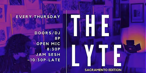 THE LYTE - GALLERY AT NITE POETRY OPEN MIC!