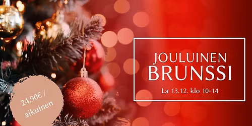 Jouluinen BRUNSSI \u2764\ufe0f\ud83c\udf84
