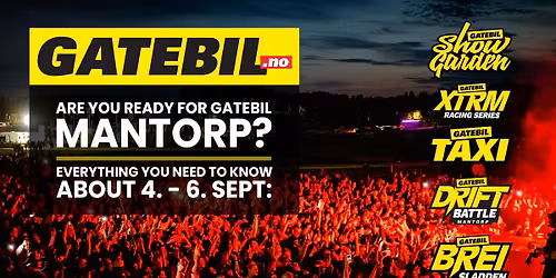 GATEBIL Season Finale Mantorp Park 2026