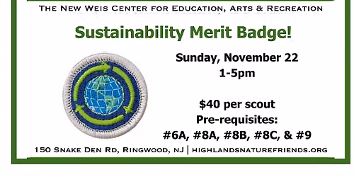 Sustainability Merit Badge
