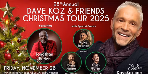 Dave Koz and Friends Christmas 2025