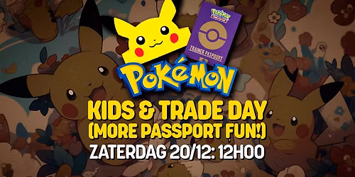 Pokemon Kids & Trade Day: More passport fun!