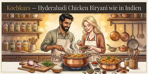 Biryani wie in Indien - Telangana Kochkurs f\u00fcr zu Hause