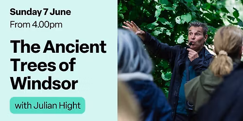 The Ancient Trees of Windsor - heritage tree walk and talk with Julian Hight