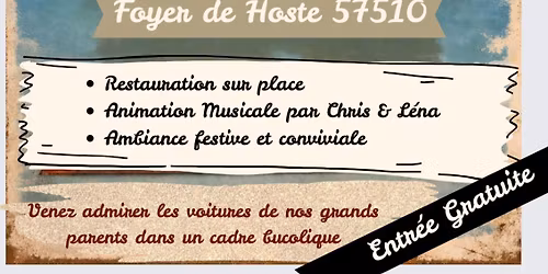 Voitures anciennes et d\u2019exception 