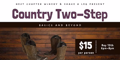 Country Two-Step Dance Lessons!