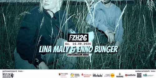 Lina Maly & Enno Bunger x Fenster zum Hof-Open Air 2026