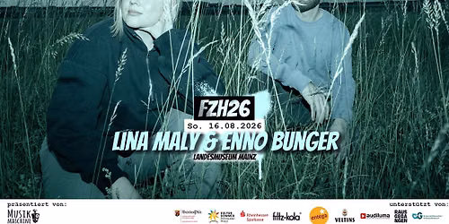 Lina Maly & Enno Bunger x Fenster zum Hof-Open Air 2026