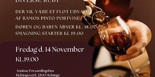 Portvinssmagning med DH Wines