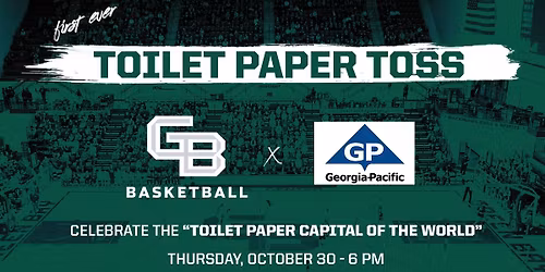 First-ever Toilet Paper Toss Game - Green Bay Mens Basketball vs. St. Norbert