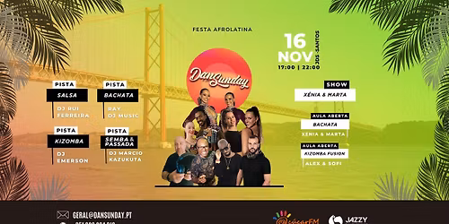 DanSunday | Festa Afrolatina | 16 NOV