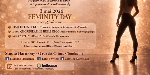 Stage HEELS & STYLING BACHATA - Studio Harmony - CHERBOURG