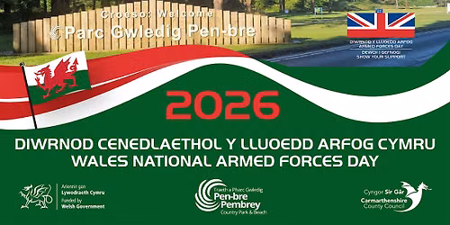 Diwrnod y Lluoedd Arfog Cymru 2026 | Wales National Armed Forces Day 2026