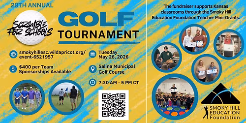 Smoky Hill Education Foundation 29th Annual Scramble for Schools Golf Tournament
