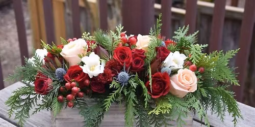 Christmas Flower Arrangement Workshop