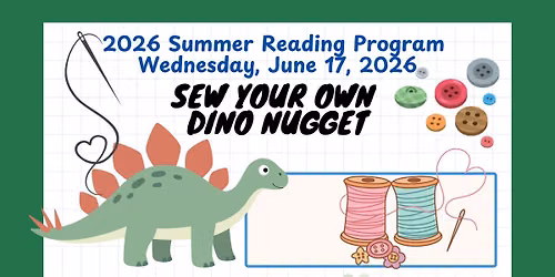 2026 SRP - Sew Your Own Dino Nugget