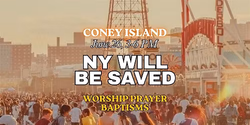 New York Will Be Saved